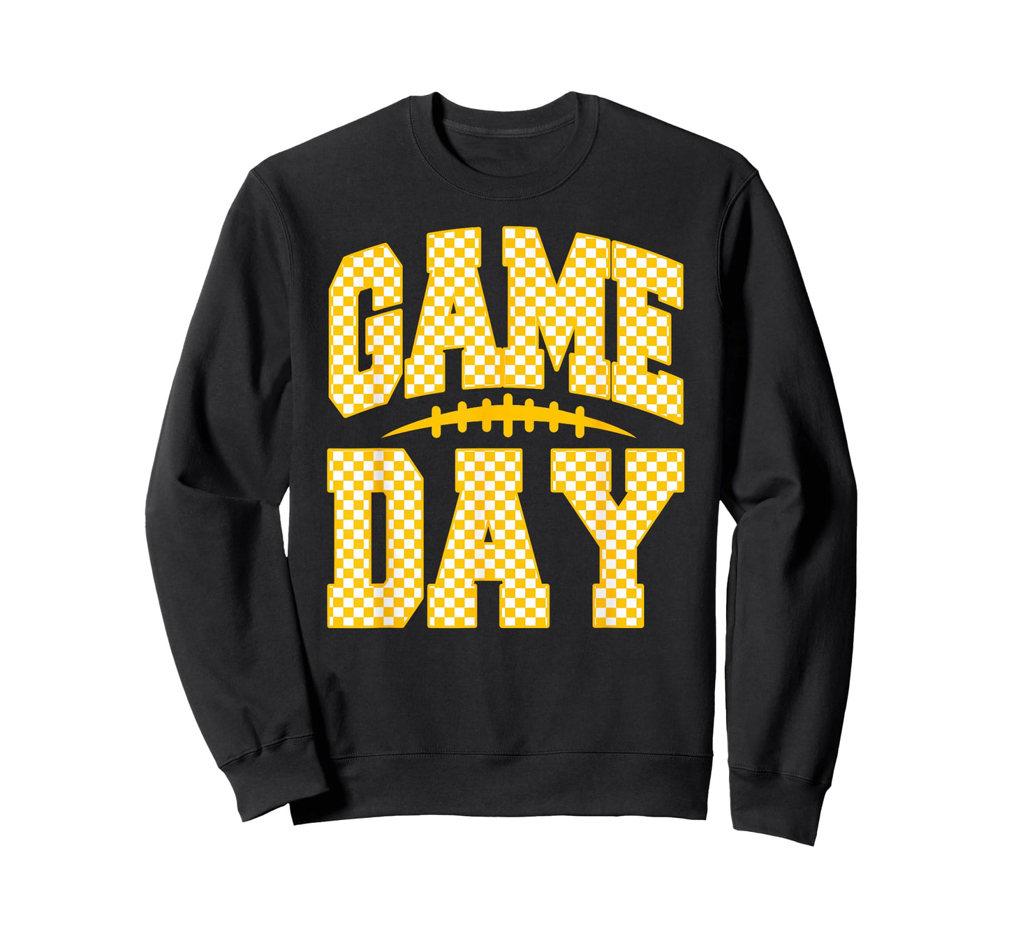Game Day Football Season Football Mama Girl Red Gold Vibes T-Shirt