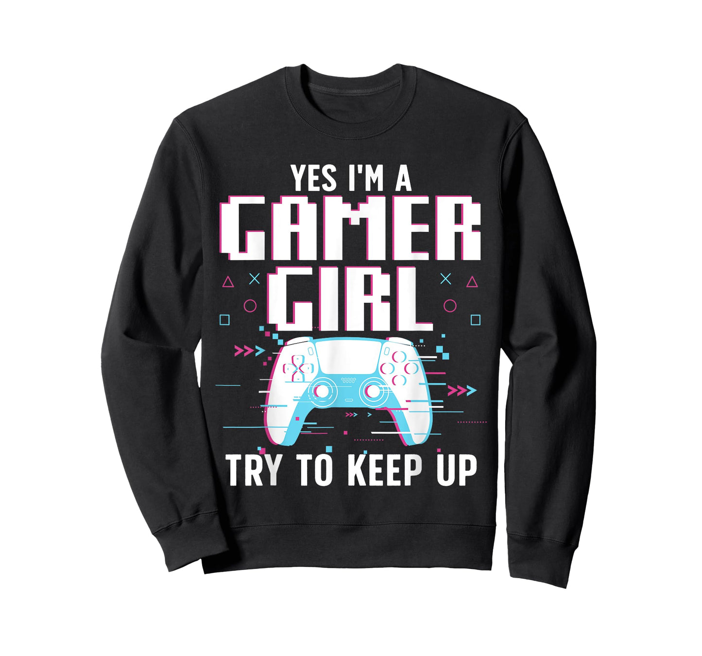 Cool Gamer Girl For Women Girls Kids Gaming Video Game Nerd T-Shirt