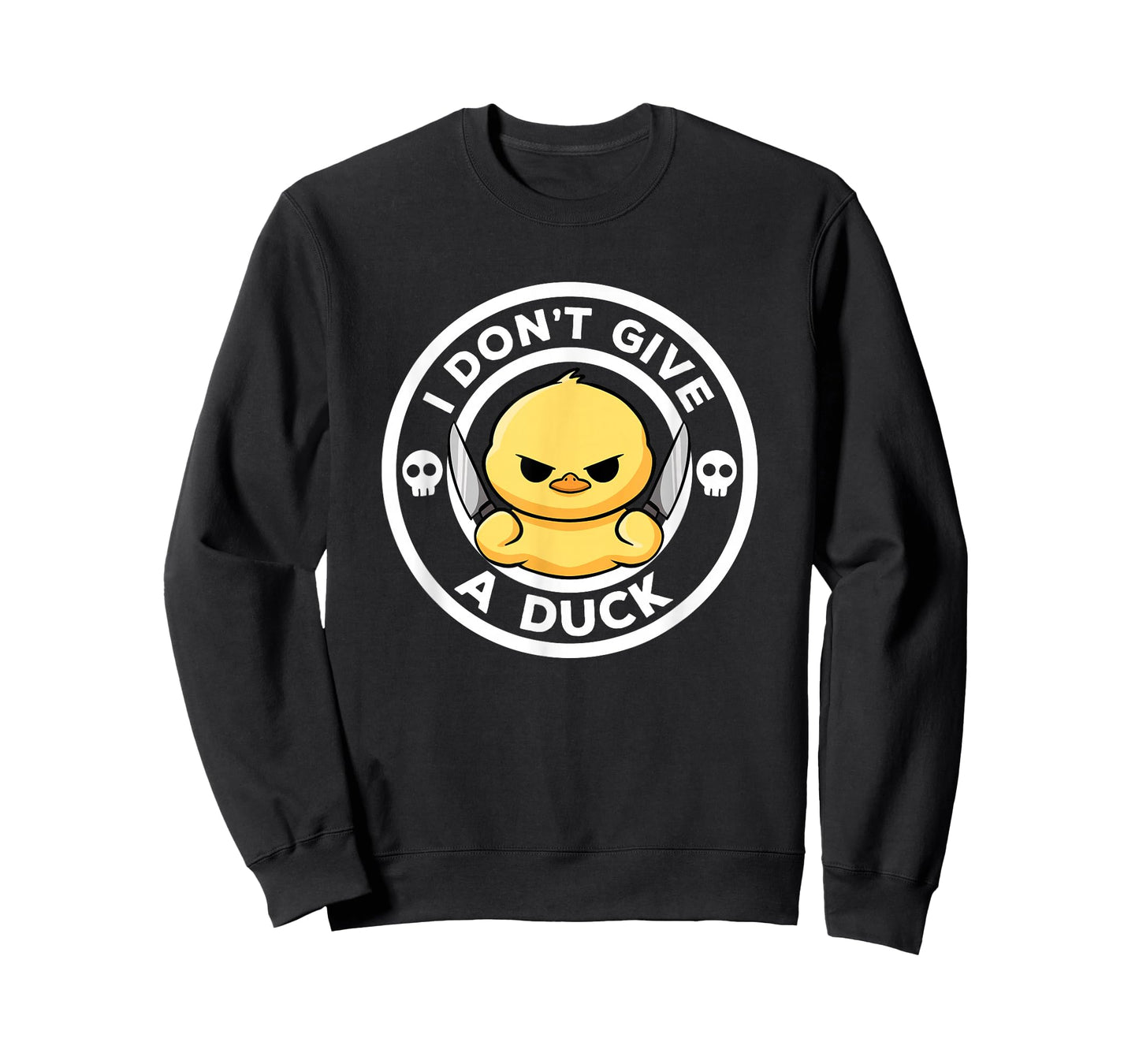 I Don't Give A Duck Lover Funny Duck Owner Rude I Love Duck T-Shirt