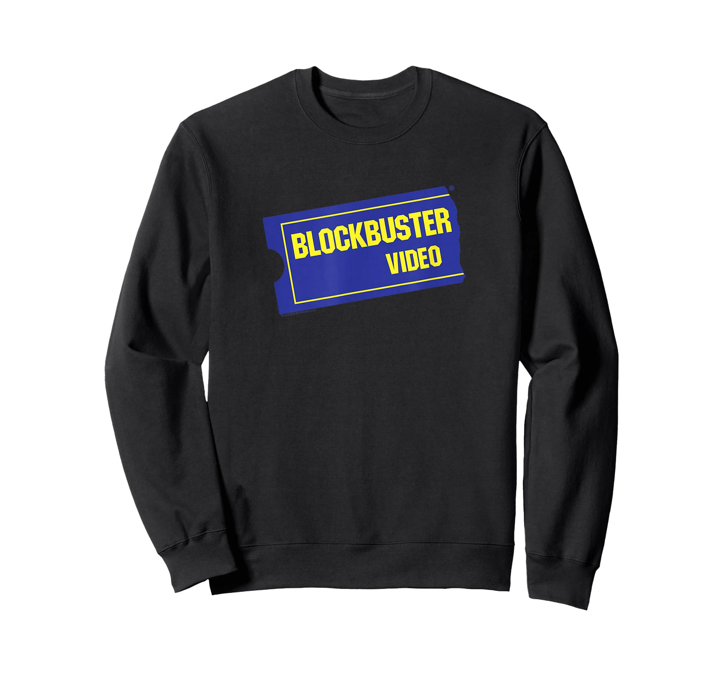 Blockbuster Vintage Ticket Logo Retro Video Rental Store T-Shirt