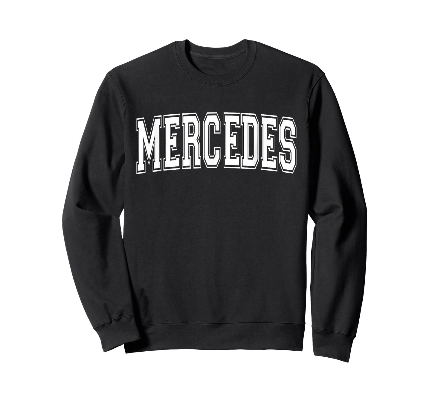 Mercedes TX Texas USA Vintage Sports Varsity Style T-Shirt