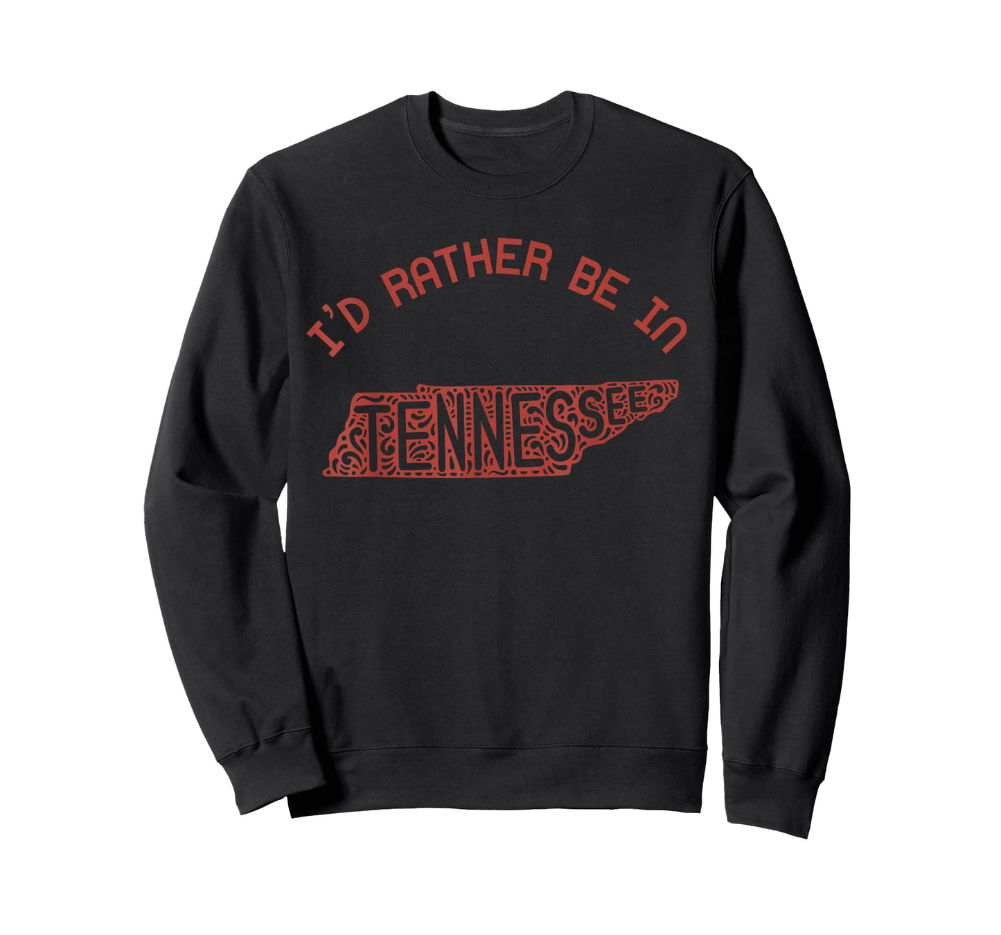 Id Rather Be in Tennessee Vintage State Heart Vacation TN T-Shirt