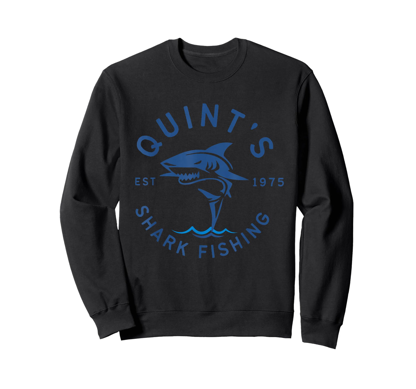 Vintage Quint's Shark Fishing 1975 Retro T-Shirt