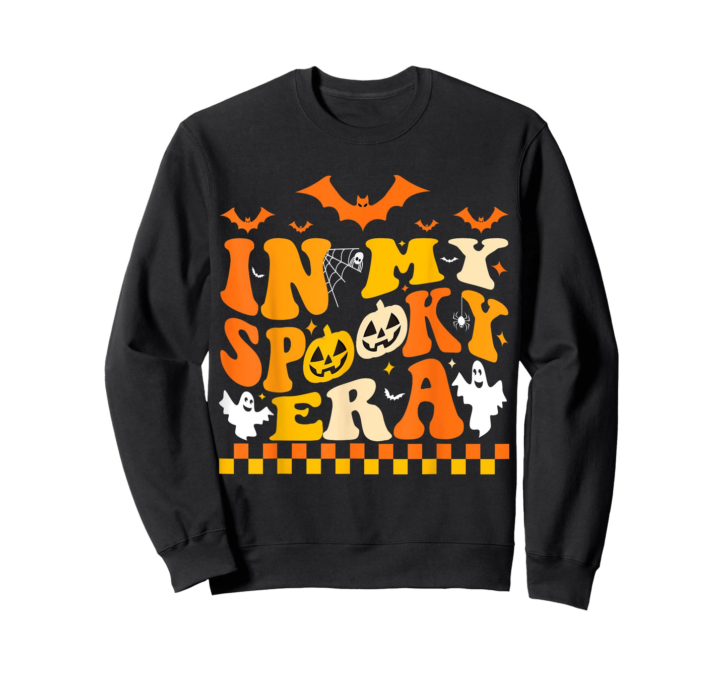 In My Spooky Era Halloween Ghost Groovy Hippie Halloween T-Shirt