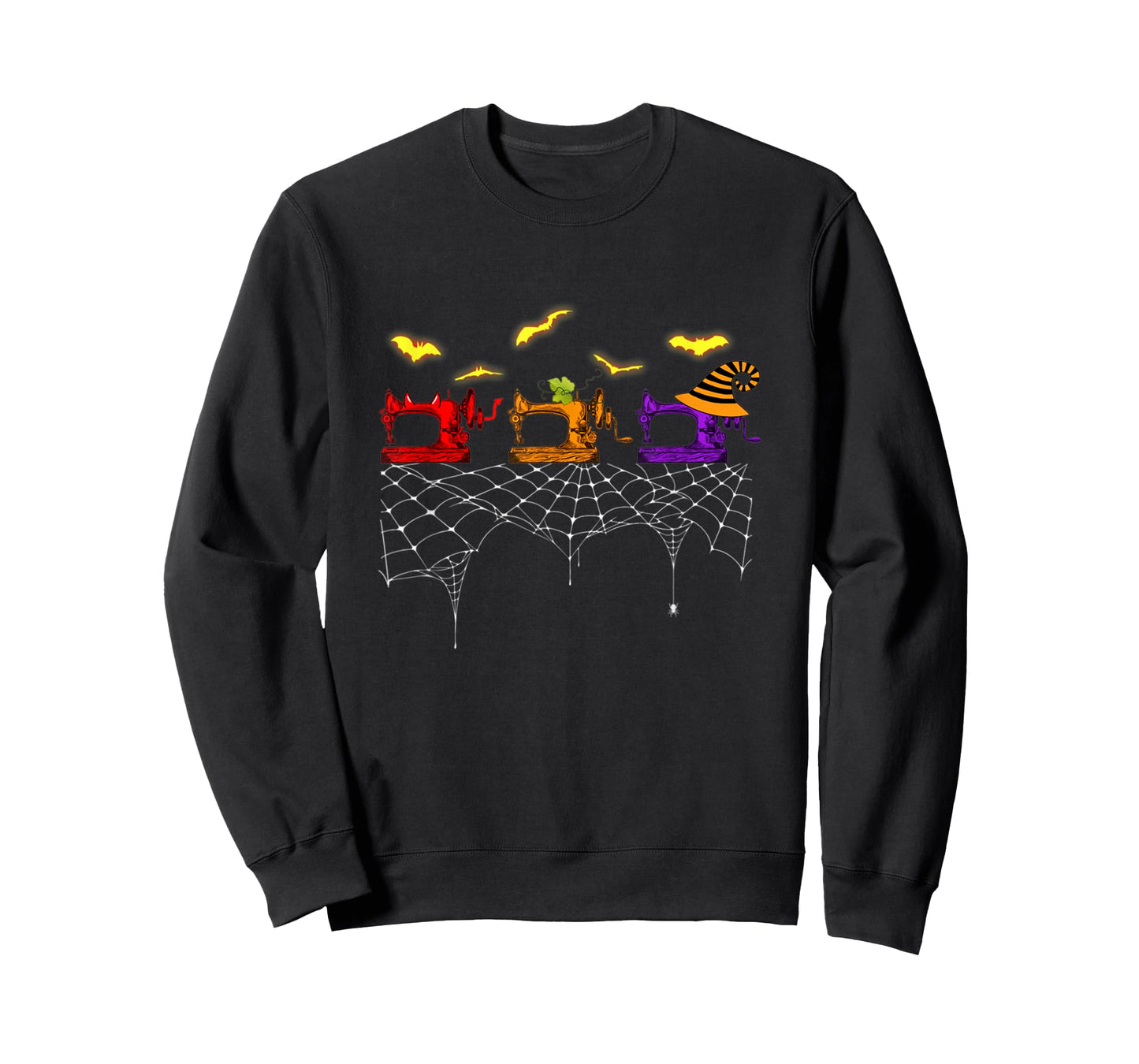 Quilter Scary Halloween Costume Sewing Machine T-Shirt