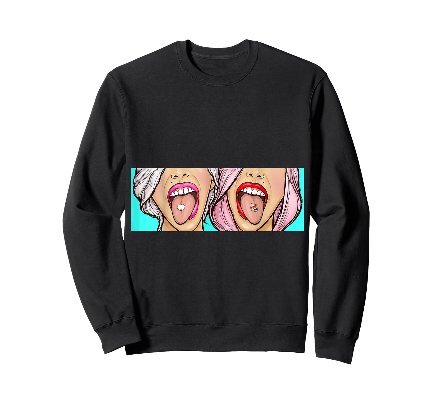 Trippy Girls Techno LSD Trip Rave MDMA Trance Festival DJ T-Shirt