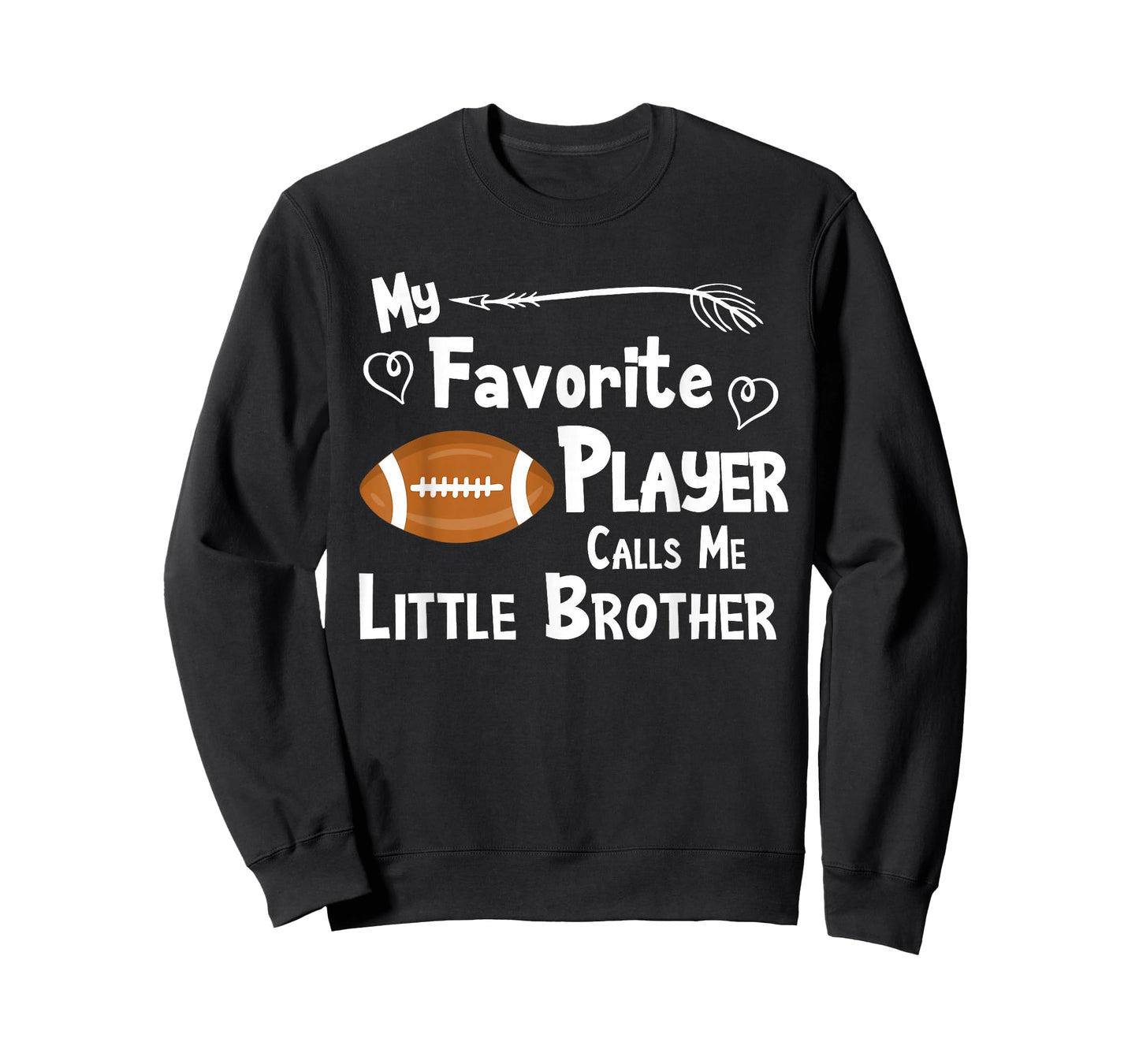 Favorite Player Little Brother Football T-Shirt