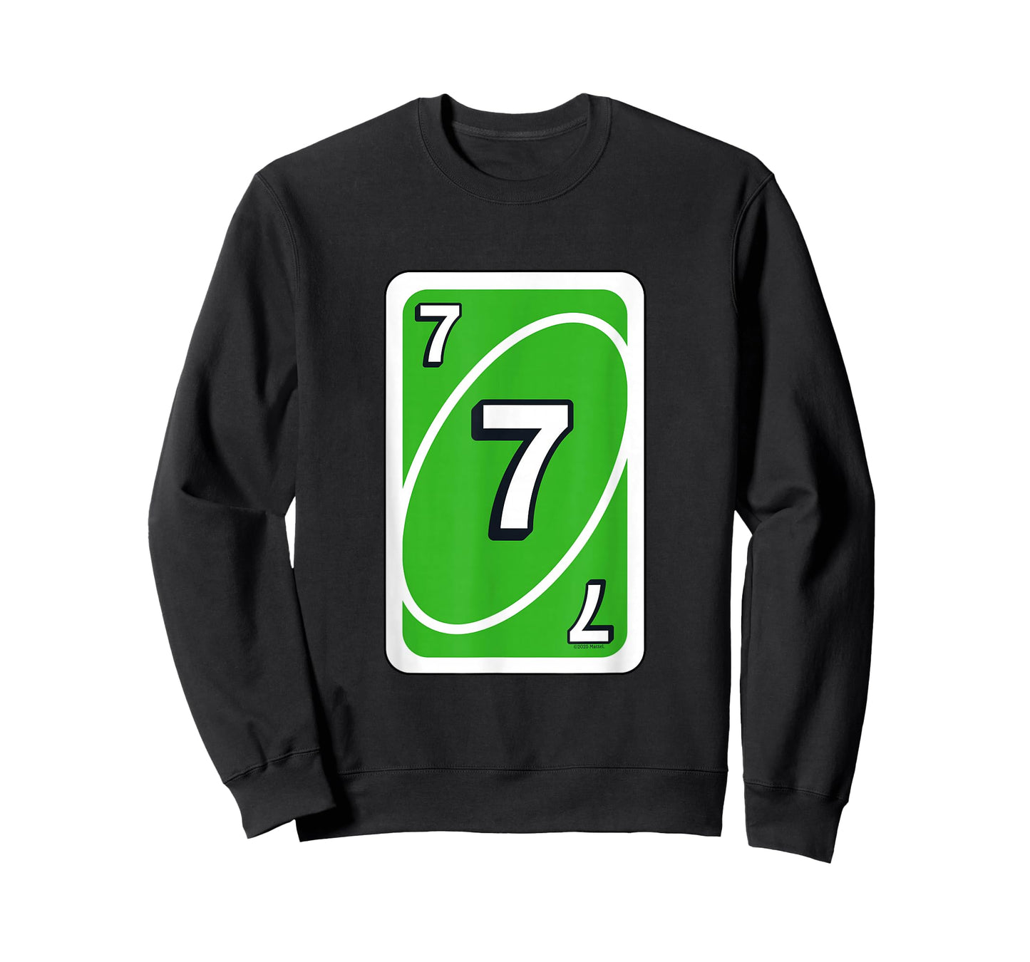UNO Halloween Green 7" Card T-Shirt
