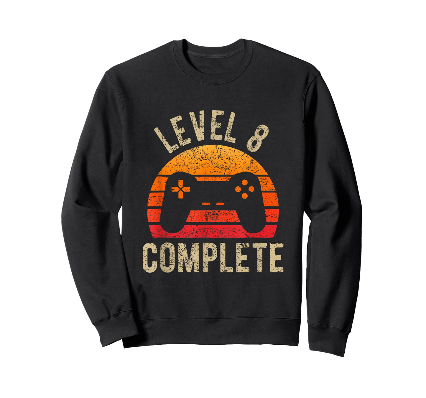 Birthday 8 Years Level 8 Complete Vintage Retro 8th Wedding T-Shirt