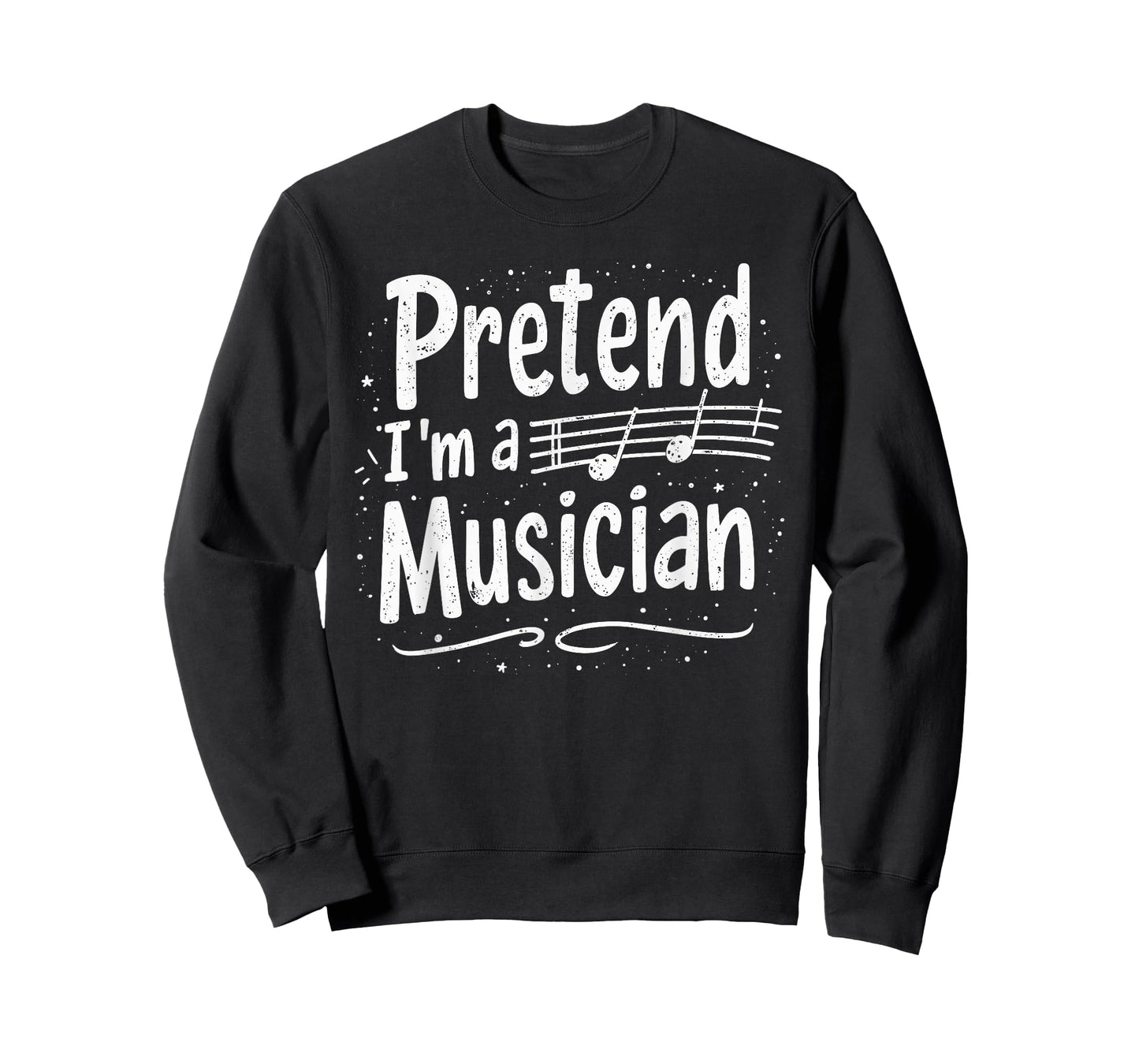 Pretend I'm A MUSICIAN T-Shirt Halloween Costume T-Shirt