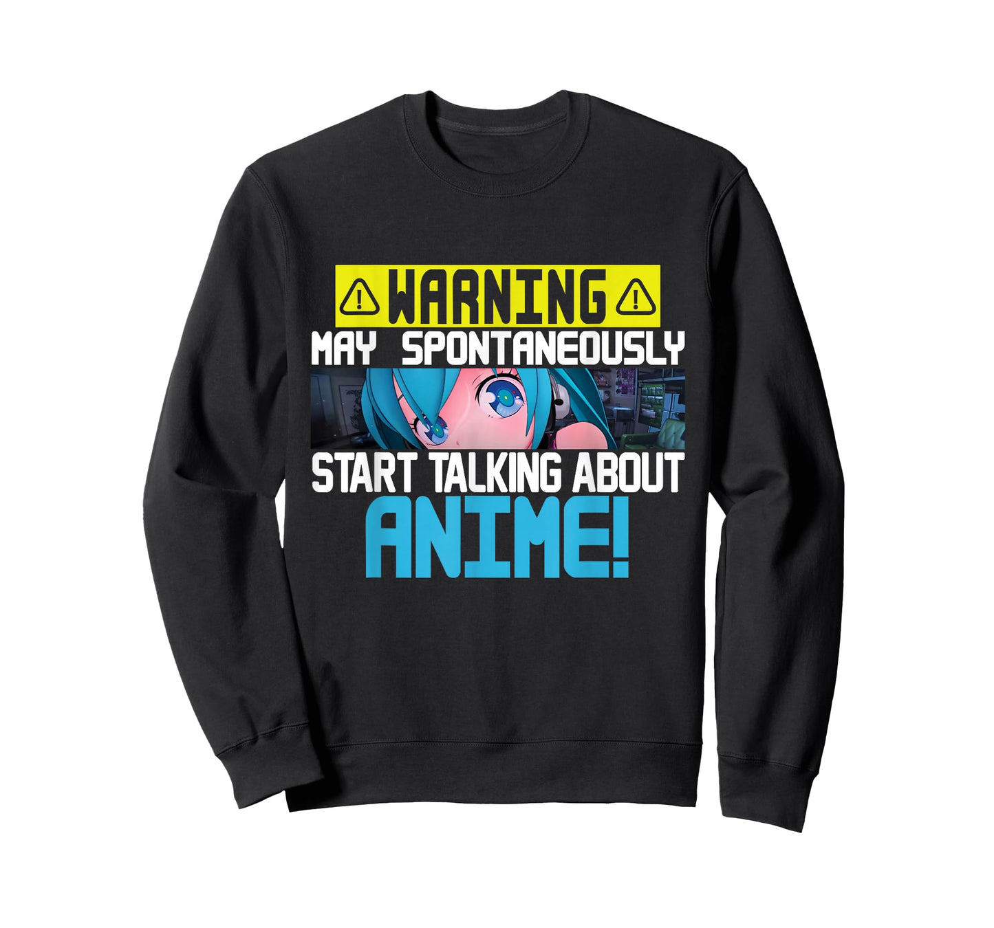 Warning May Spontaneously Start Talking About Anime Manga T-Shirt