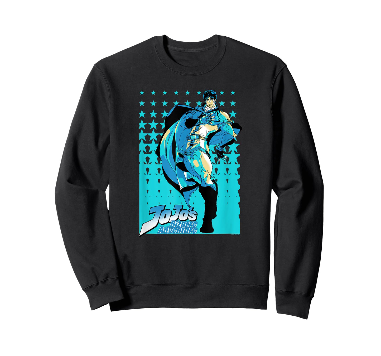 JoJo Part 1 Phantom Blood Jonathan Joestar Star Pattern T-Shirt