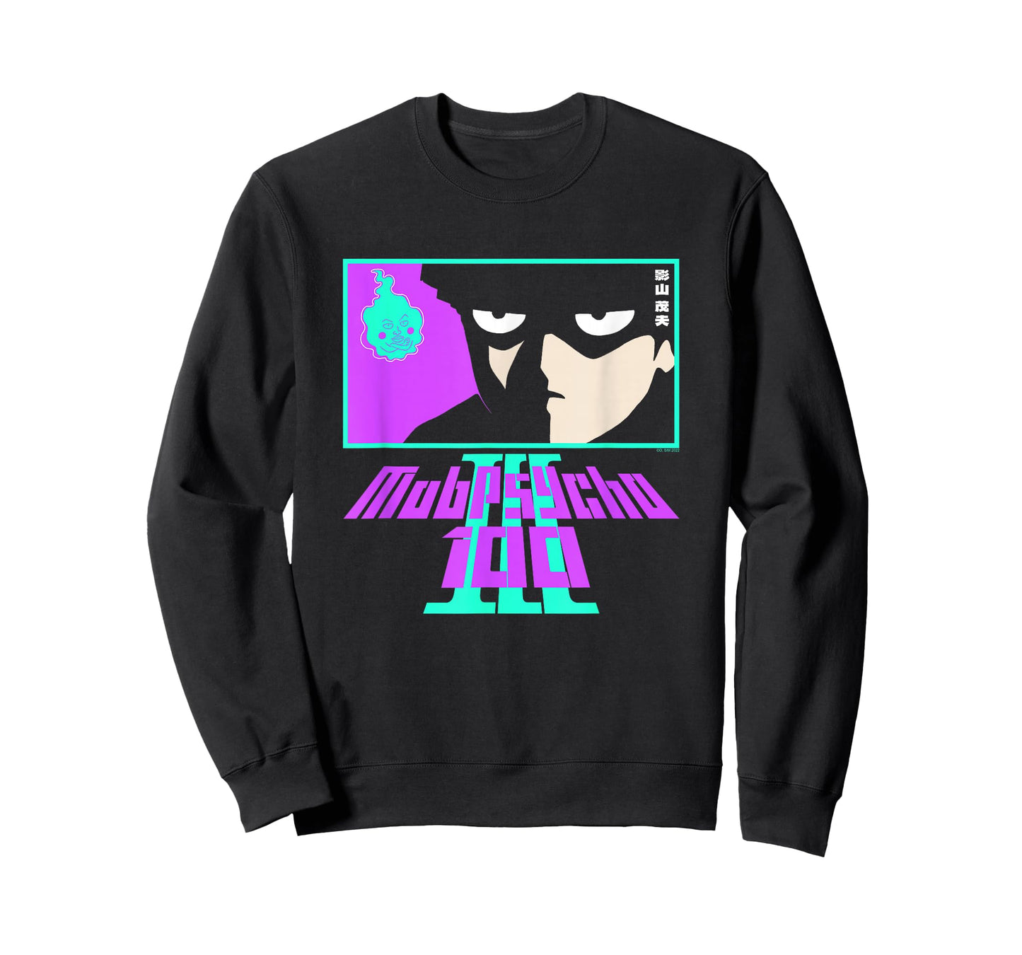 Mob Psycho 100 Neon Graphic & Logo T-Shirt