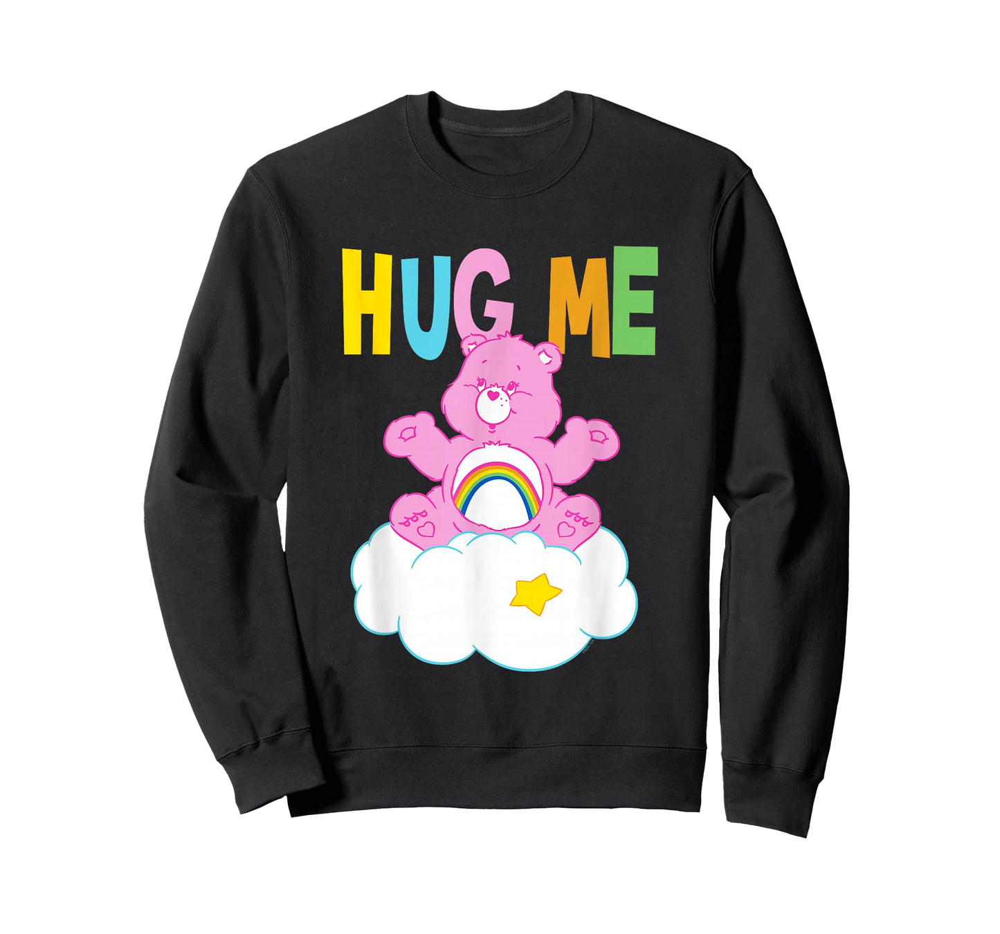 Care Bears Hug Me Cheer Bear Cloud Cute Cartoon T-Shirt