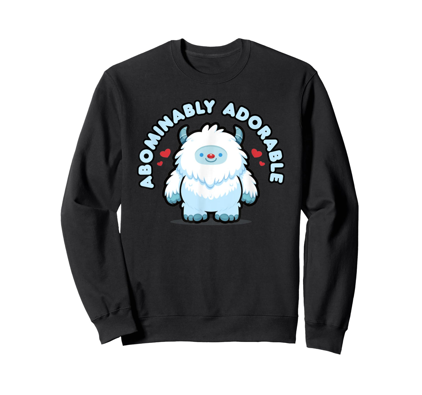 Abominably Adorable Kawaii Yeti Cartoon Snow Monster T-Shirt