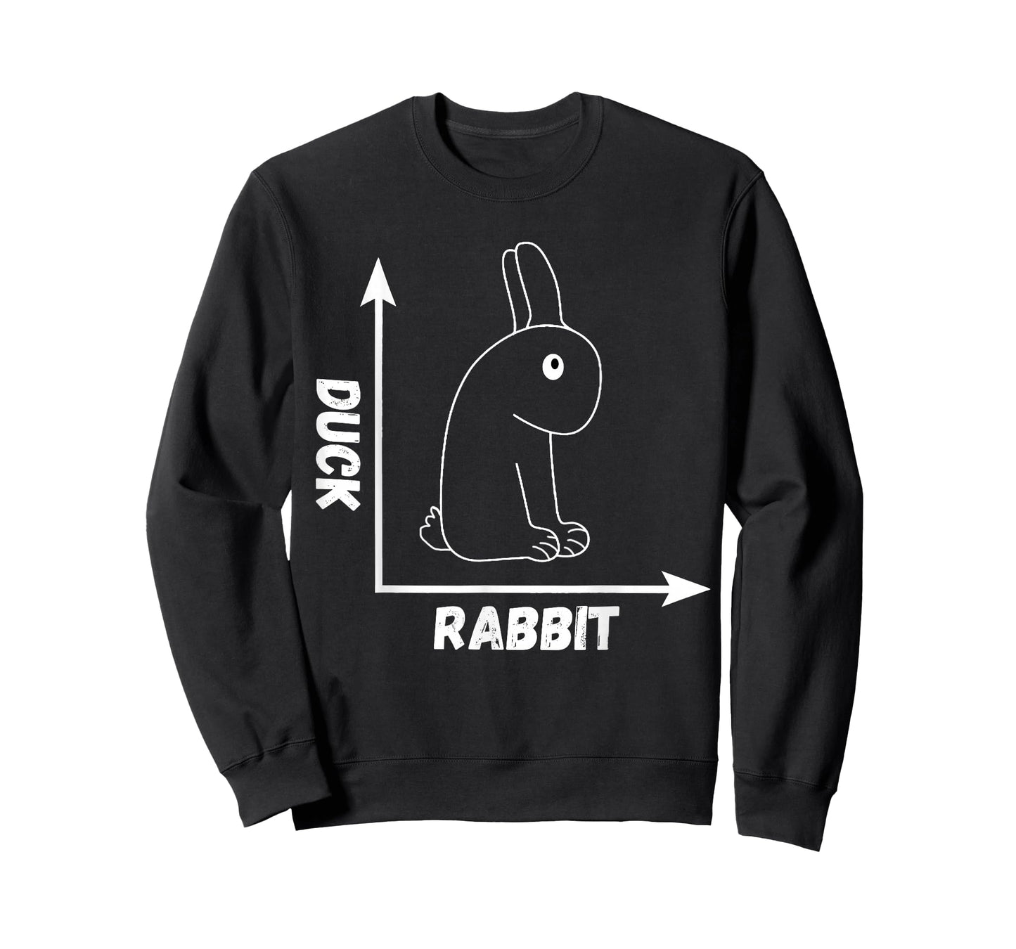 Crazy Optical Illusion Rabbit Duck Perspective Wittgenstein T-Shirt