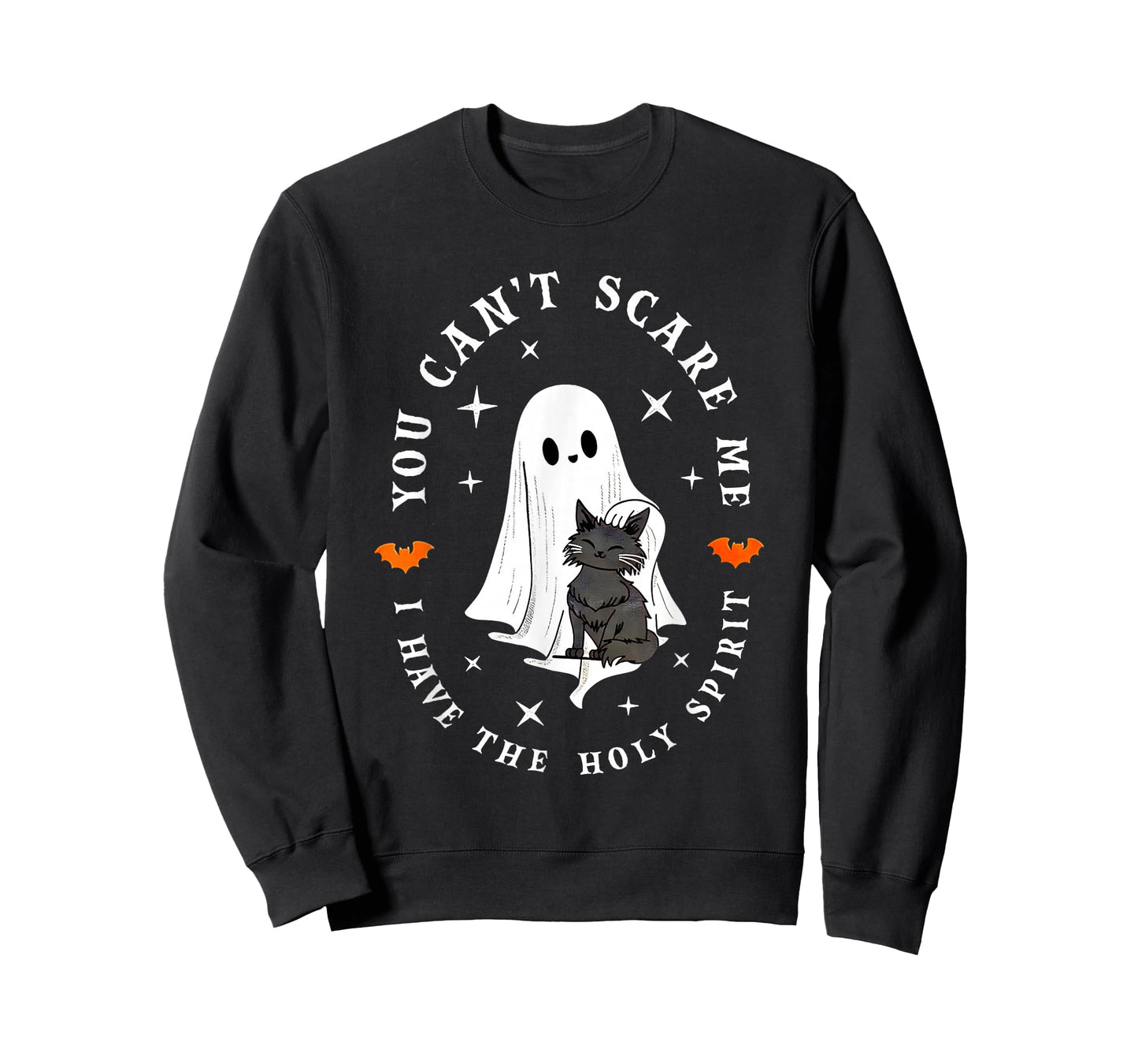 You Can’t Scare Me I Have The Holy Spirit Ghost Art T-Shirt