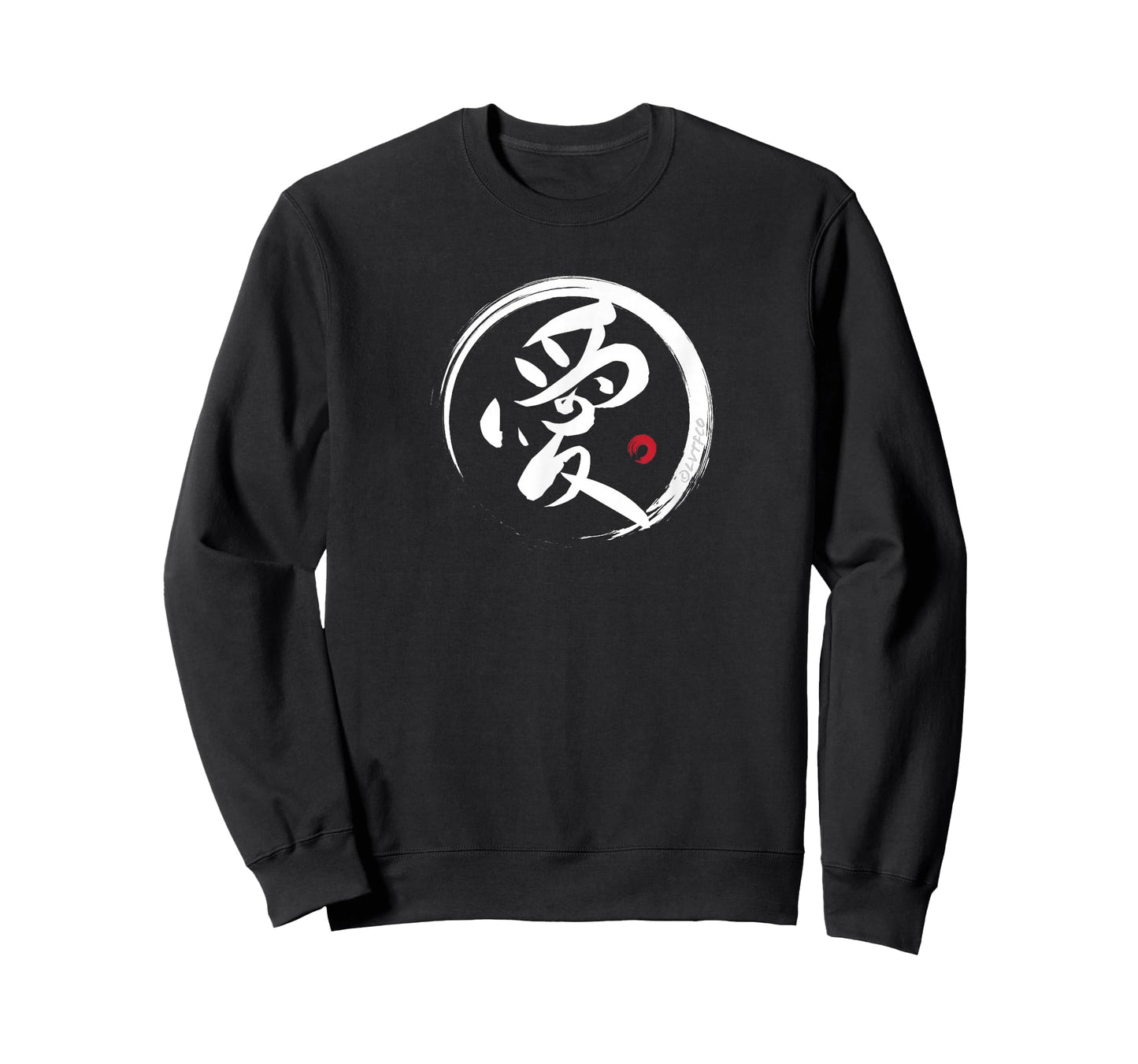 "LOVE" Japanese Brush Writing Kanji Word T-Shirt