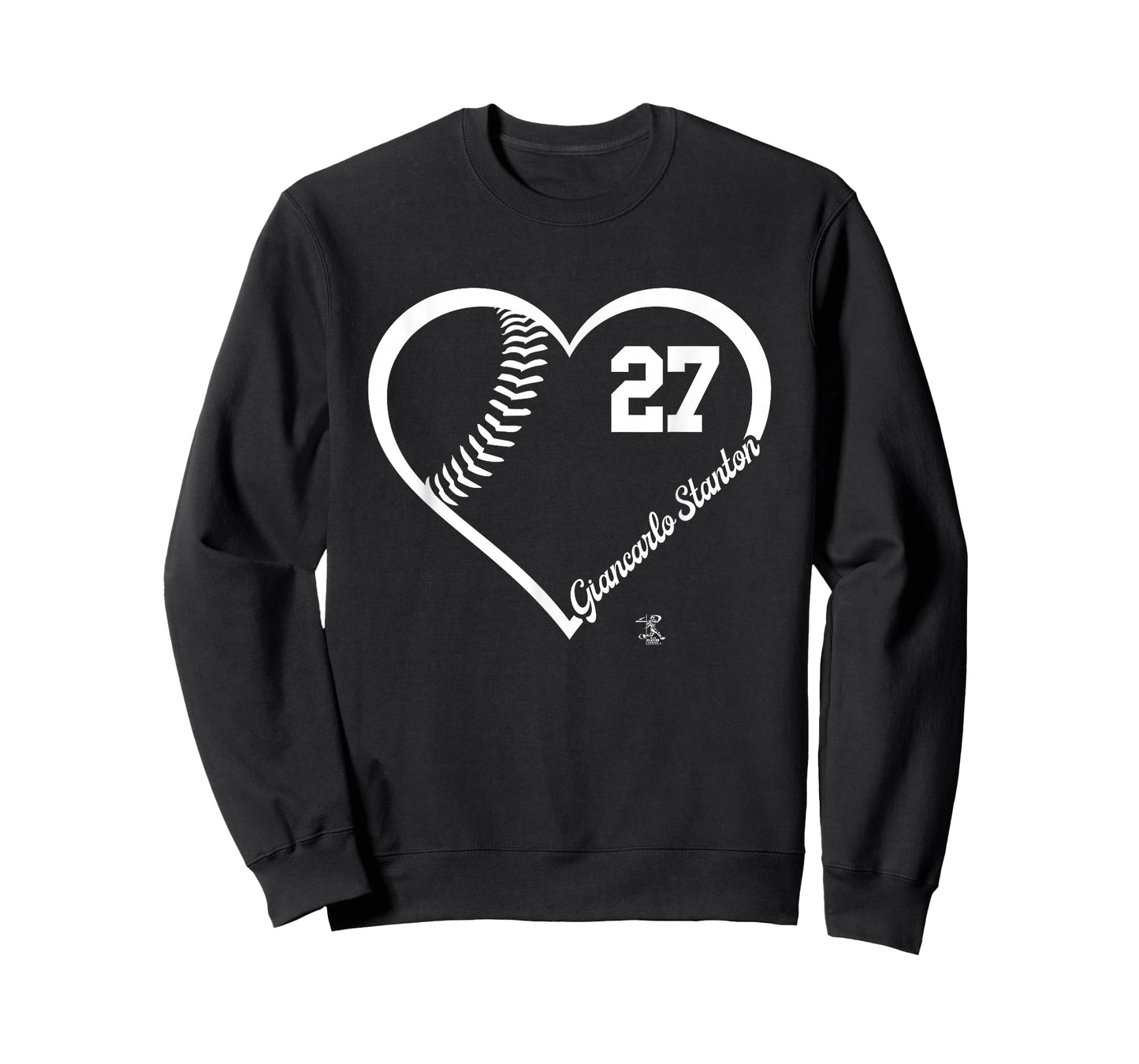Giancarlo Stanton Player Heart Number New York MLBPA T-Shirt