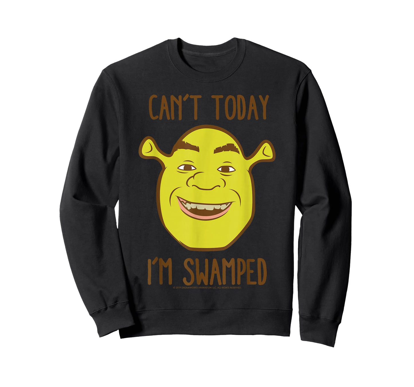 Shrek Face Can't Today I'm Swamped T-Shirt