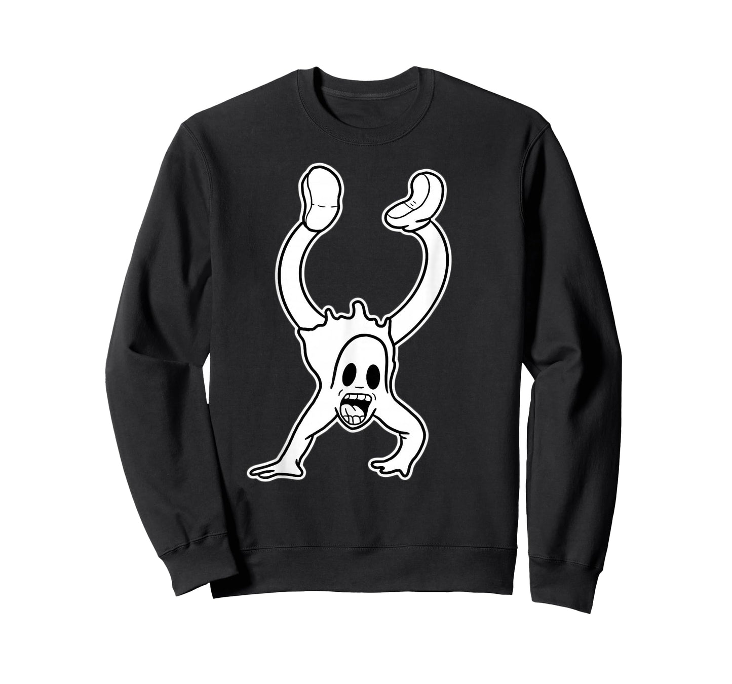Spooky Ghost Clown Koko Handstand Vintage Cartoon T-Shirt