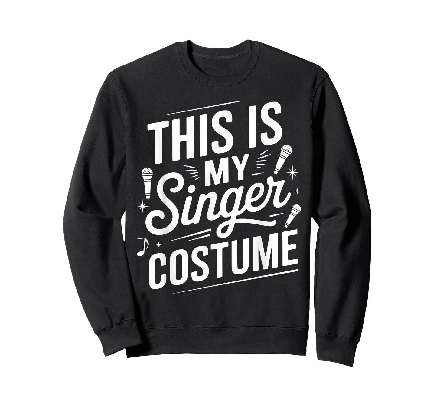 This is my SINGER Costume Halloween Simple Costume SINGERS T-Shirt