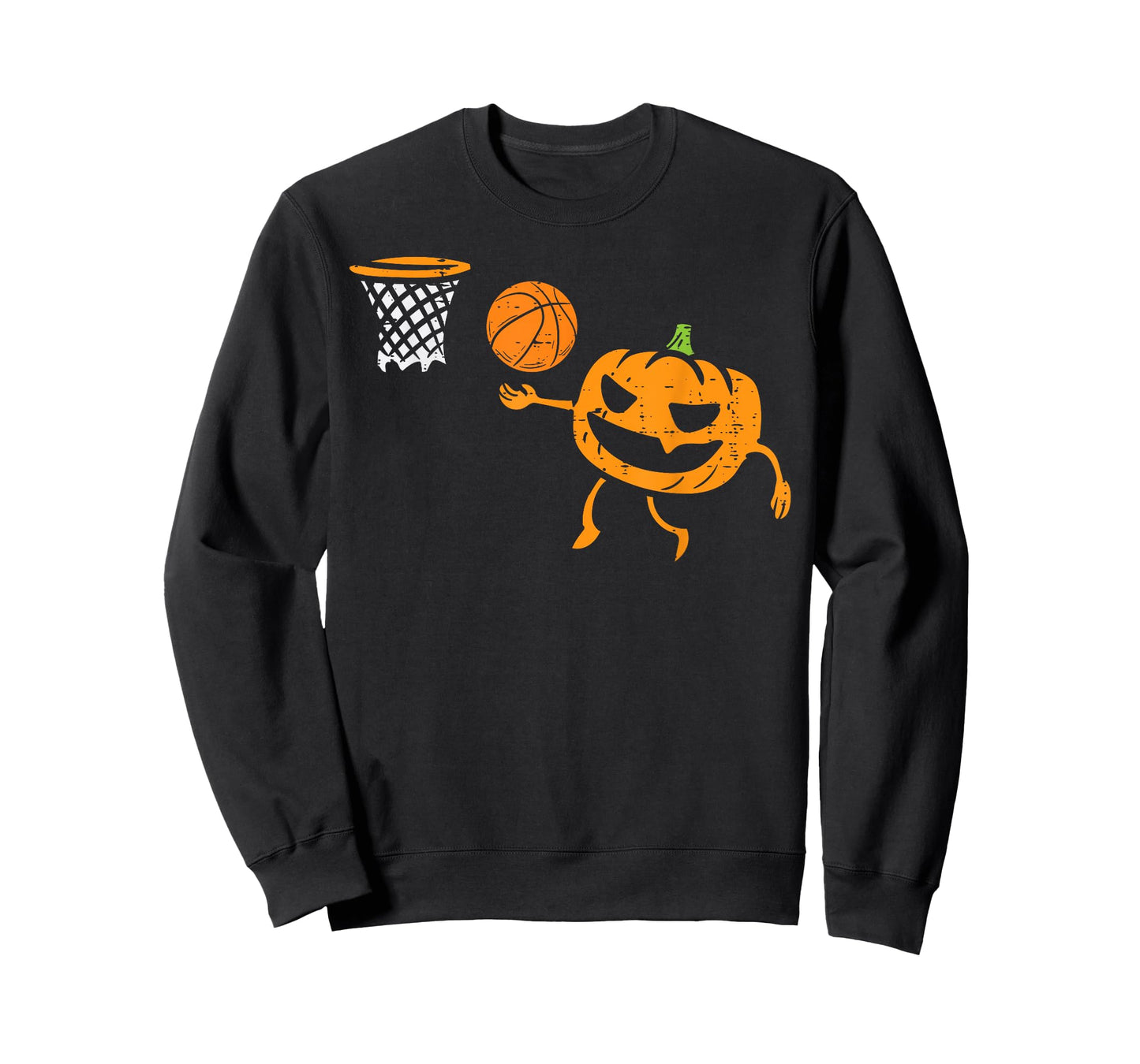 Pumpkin Basketball Halloween Costume Sport Men Boys Kids T-Shirt