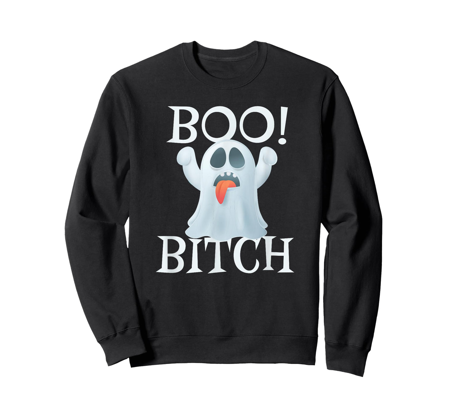 Boo Bitch Funny Halloween Ghost Sayings T-Shirt