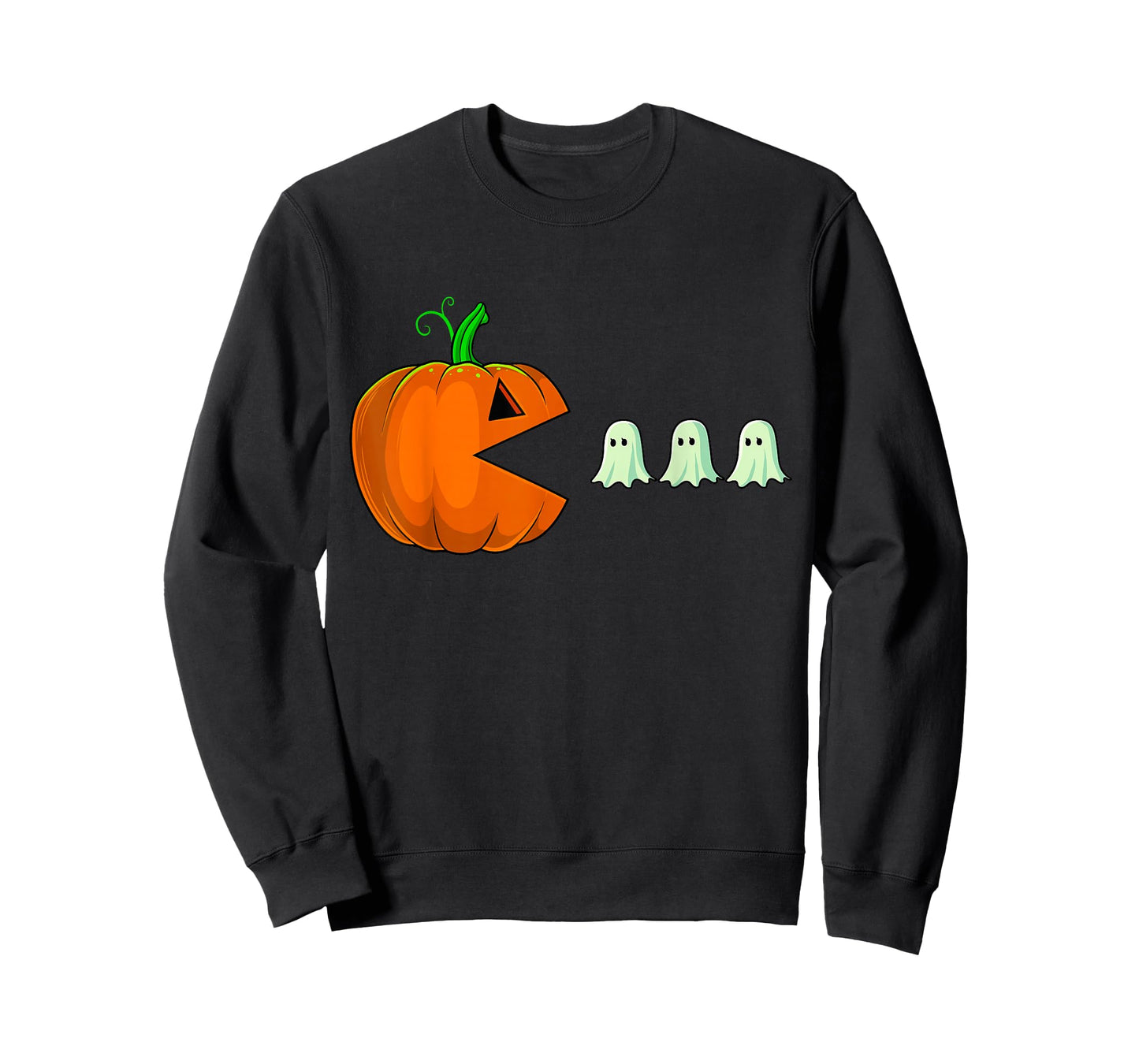 Halloween Pumpkin Funny Ghosts Boys Kids Women Men T-Shirt