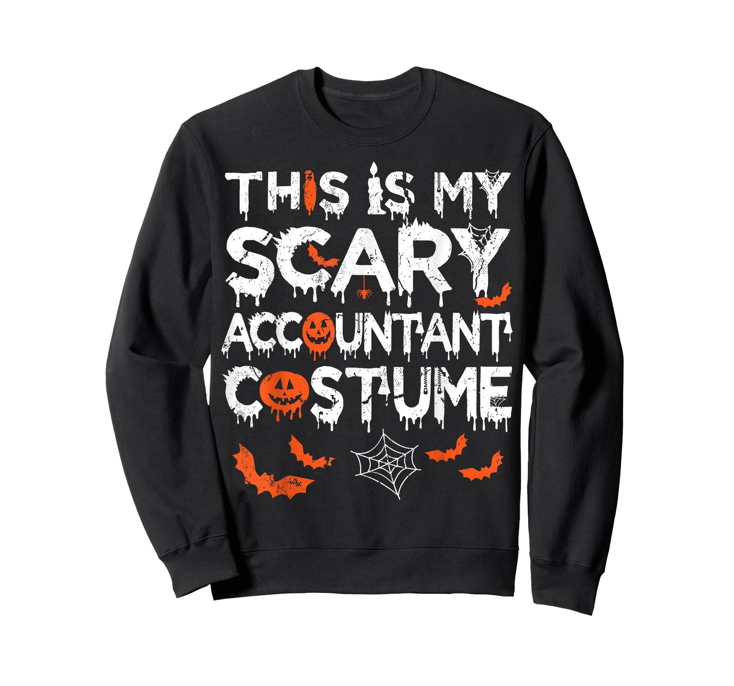 This Is My Scary Accountant Costume Funny Halloween T-Shirt