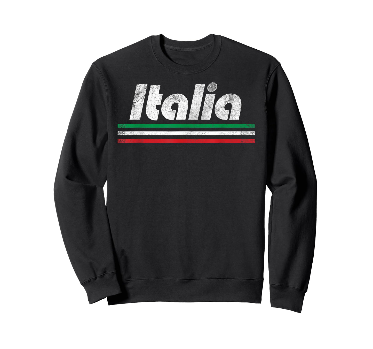 Italia Fan Retro Vintage Flag T-Shirt
