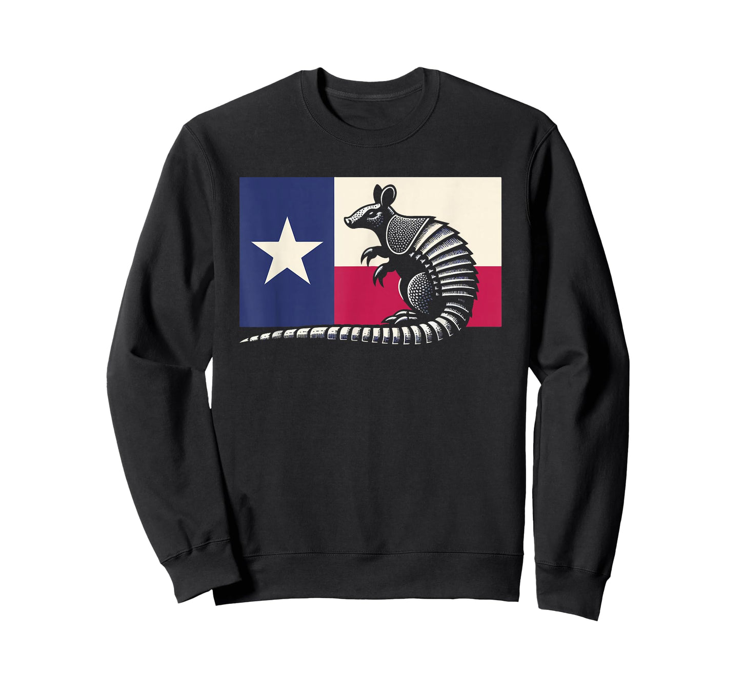 Armadillo Lover Country Texas Flag T-Shirt