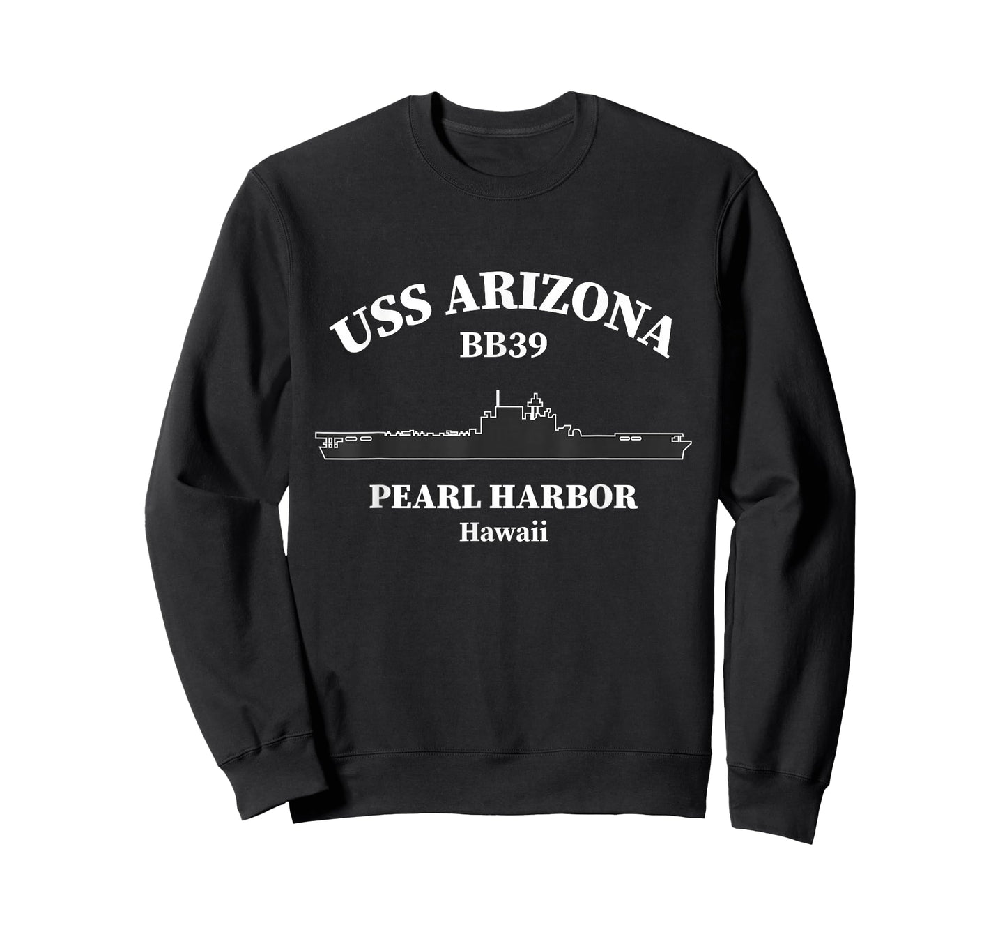 USS Arizona Battleship Pearl Harbor Memorial Day of Infamy T-Shirt