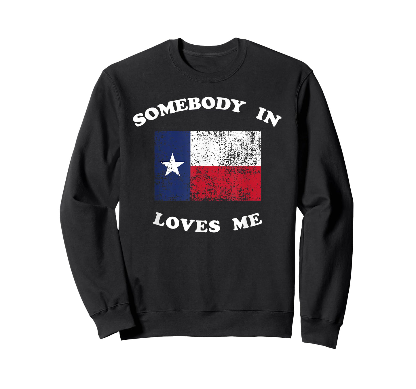 Someone in TX Loves Me Somebody Texas Family Distance Long T-Shirt