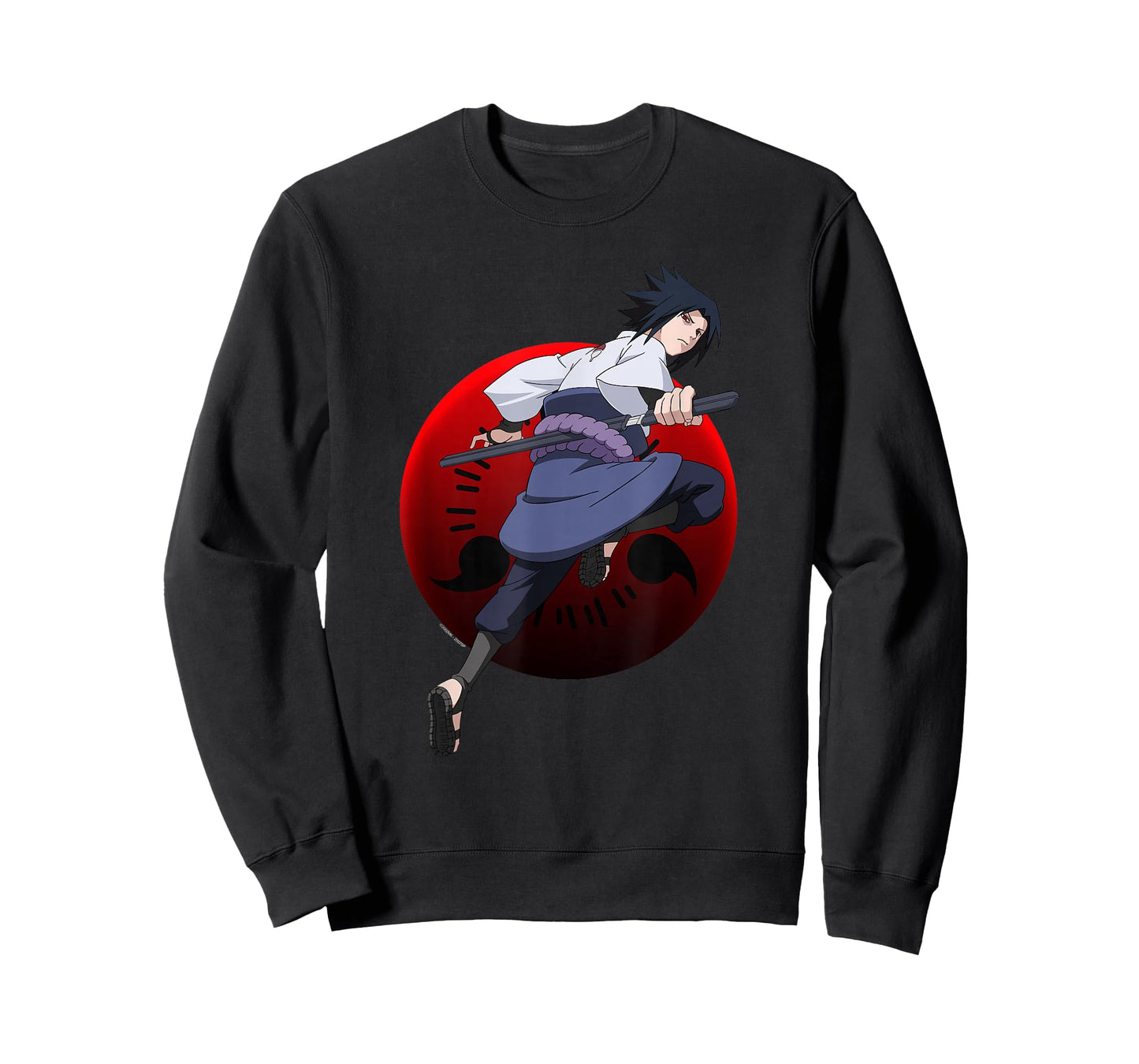Naruto Shippuden Sasuke with Sharingan Anime T-Shirt