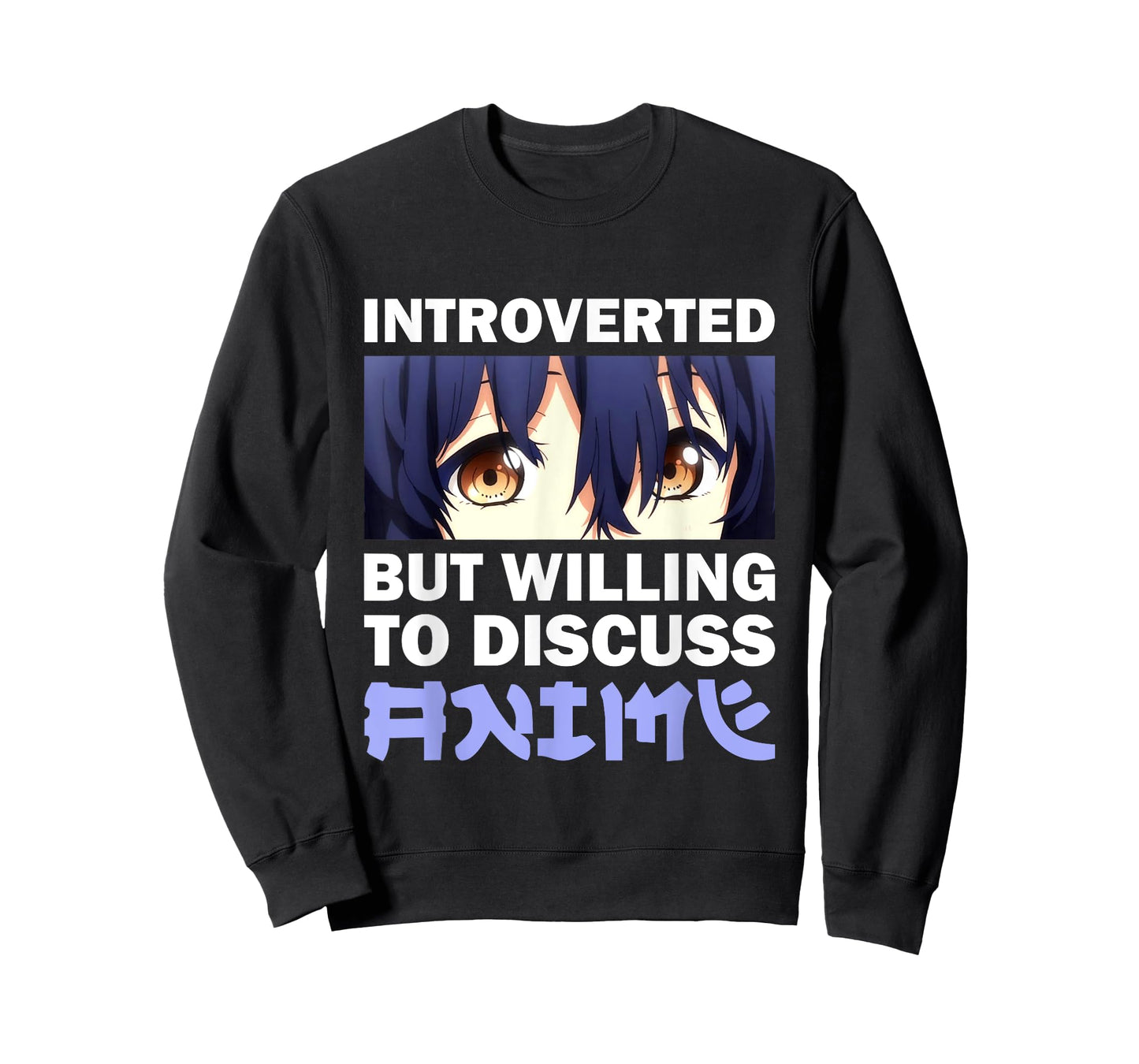 Funny Anime Introverted But Willing To Discuss Anime Manga T-Shirt