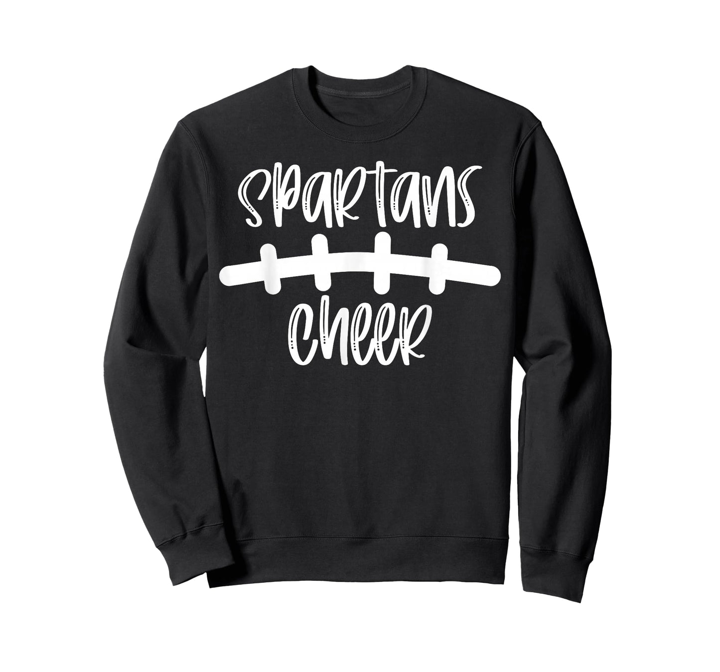Spartans Cheer School Spirit Football Team Mascot Game Night T-Shirt