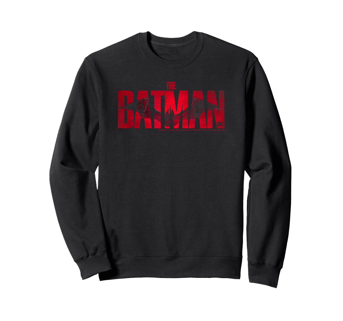 The Batman Movie Logo Bat Overlay T-Shirt Small