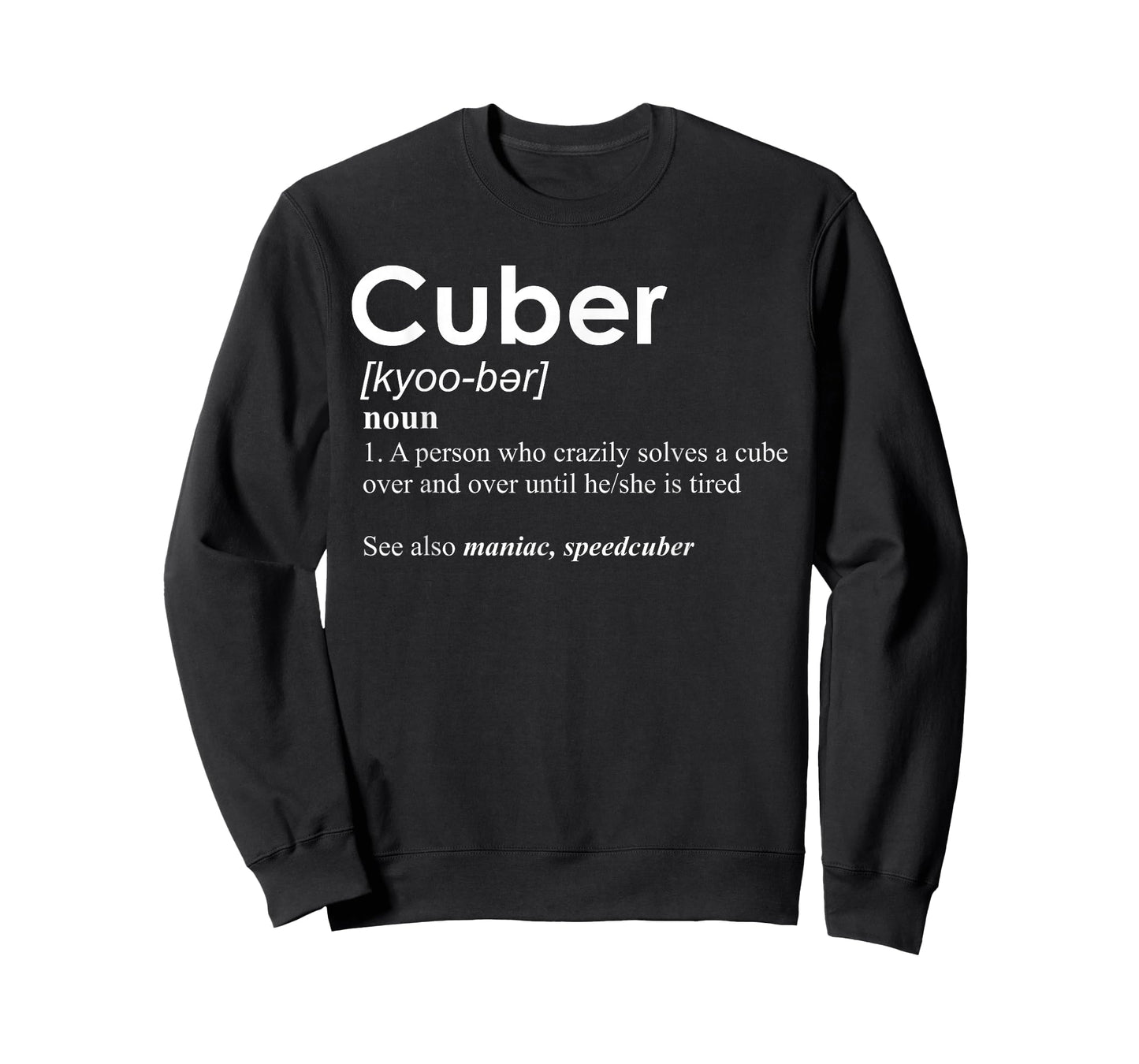Competitive Puzzle Cuber definition Speed Cubing Vintage T-Shirt