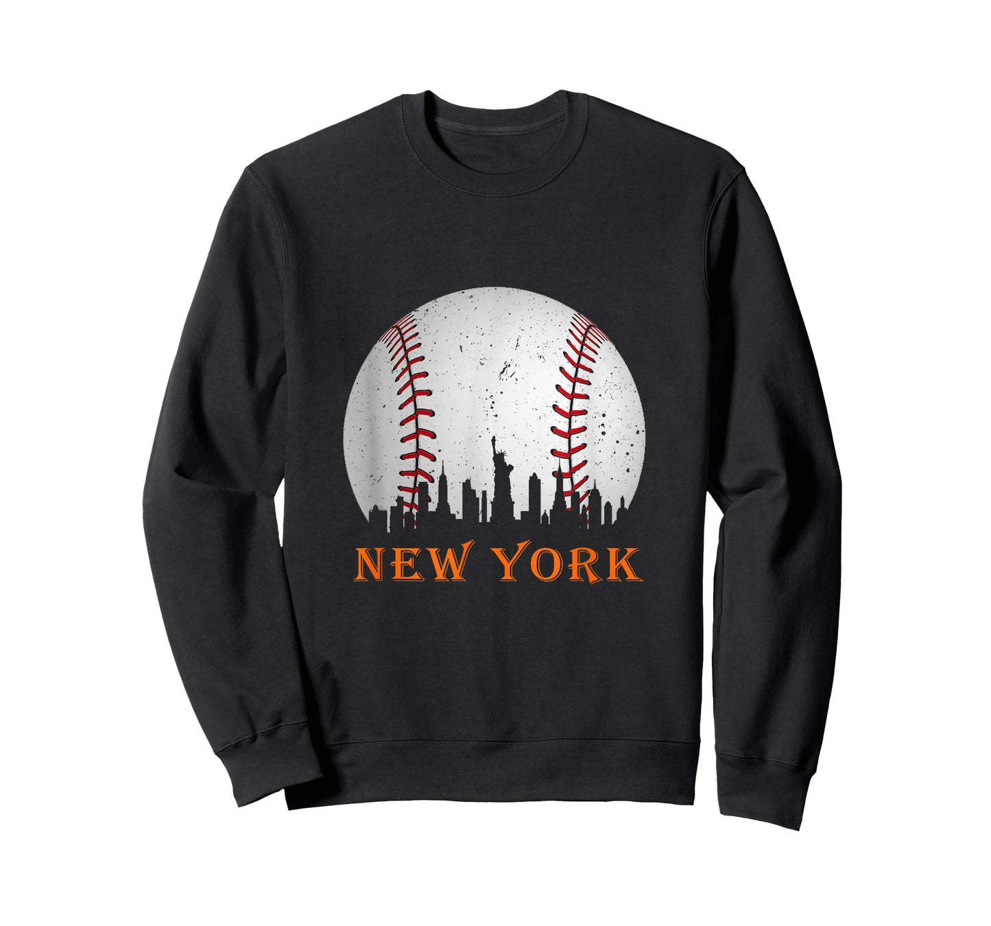 New York NY Skyline Baseball Vintage Met At Gameday T-Shirt