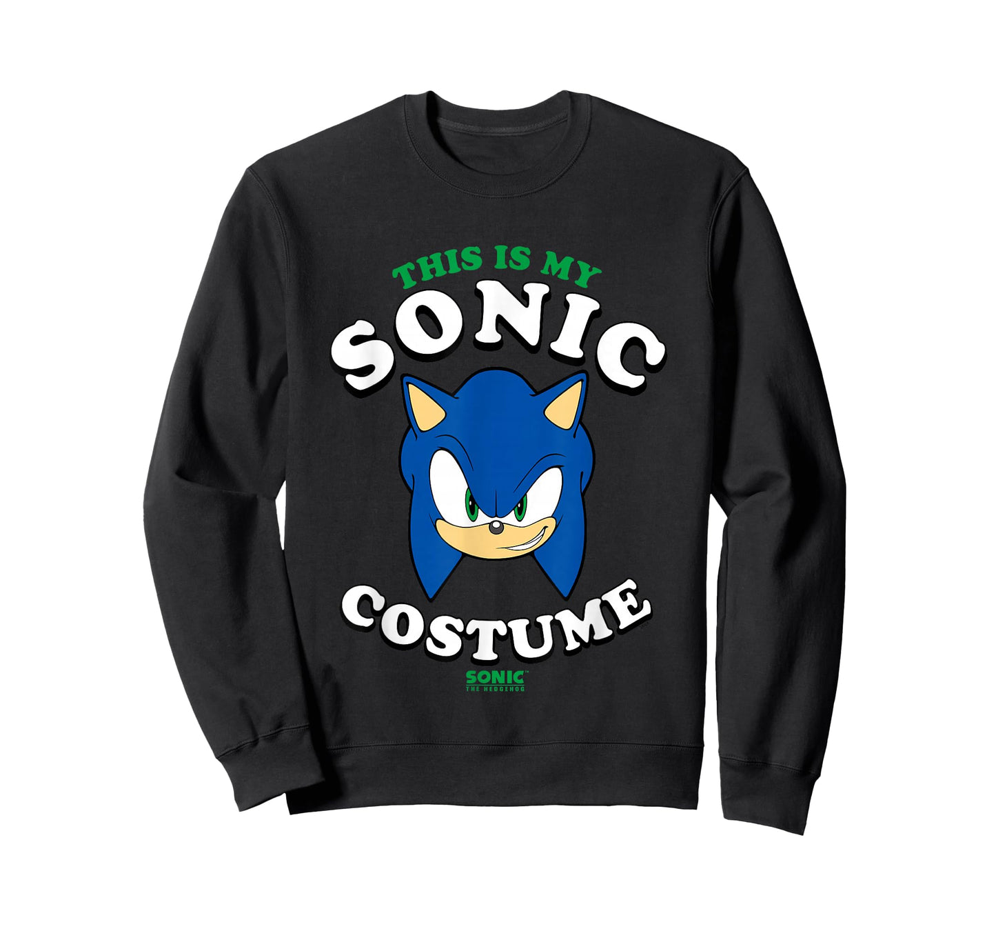 Sonic The Hedgehog Halloween This Is My Sonic Costume T-Shirt
