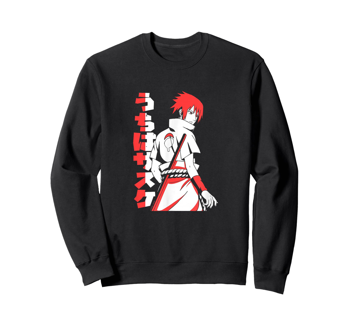 Naruto Shippuden Sasuke Uchiha Two Tone Anime T-Shirt