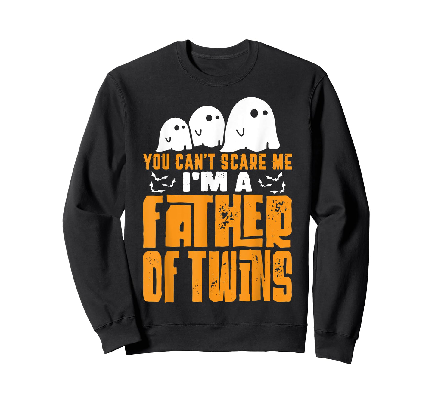 Halloween Dad Gift You Can't Scare A Father of Twins T-Shirt