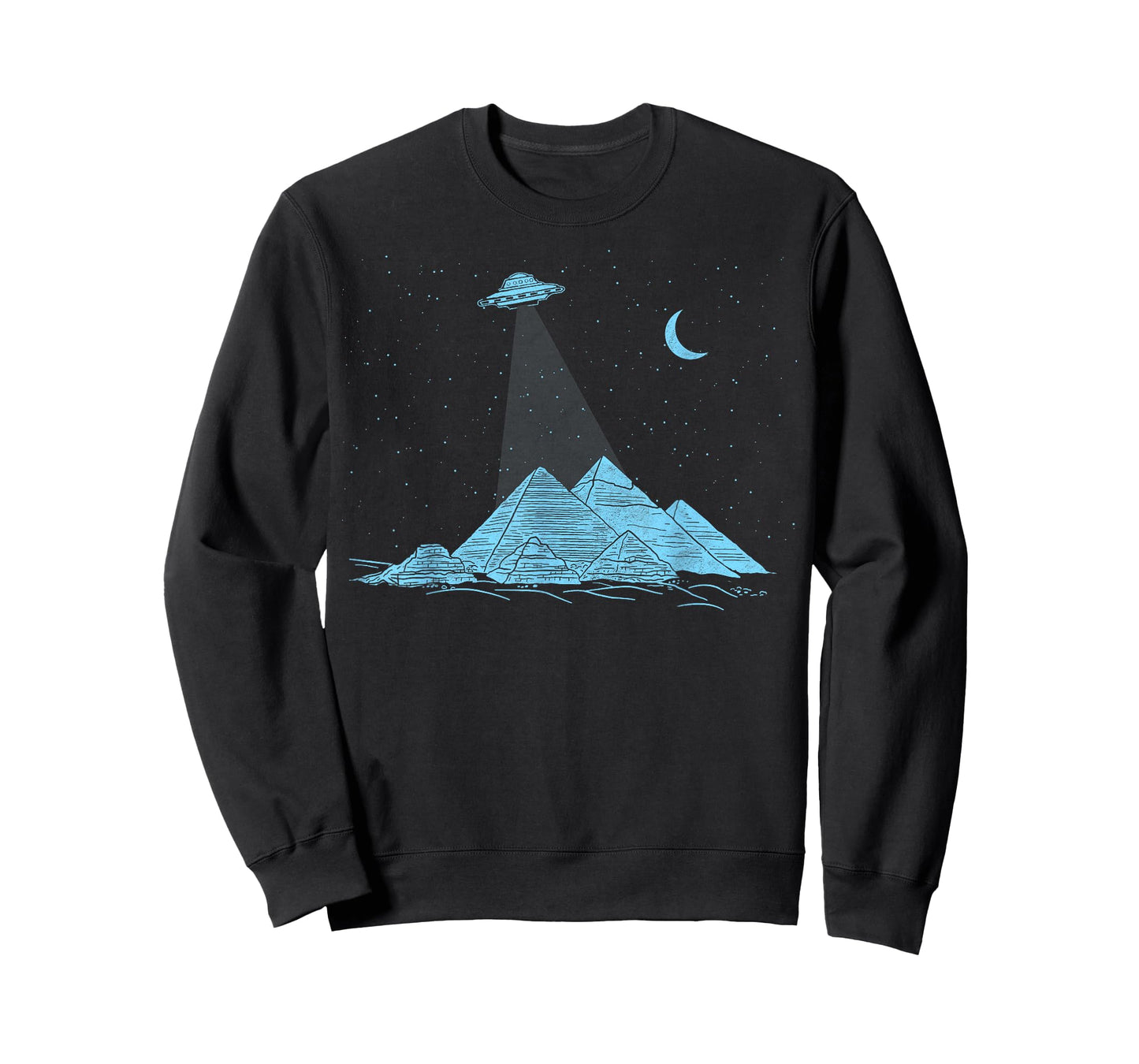 UFO Pyramid Abduction! - BELIEVE T-Shirt
