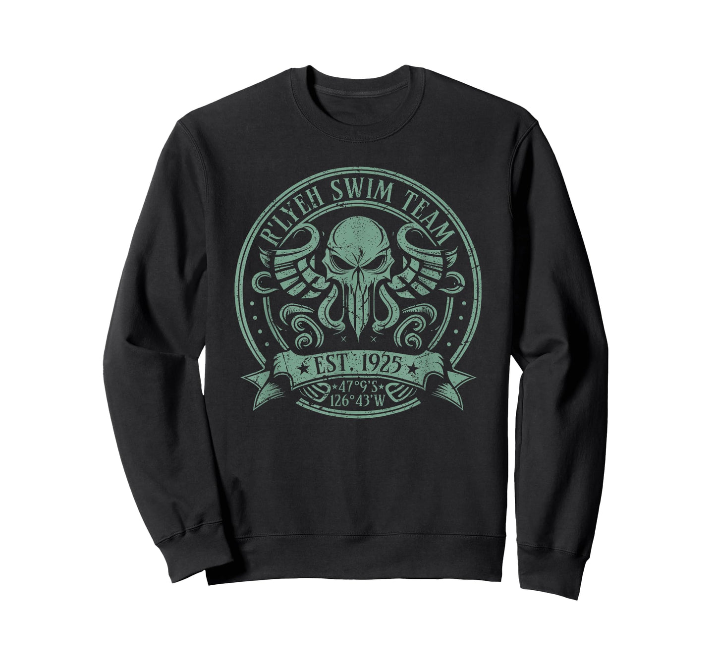 Cthulhu R'lyeh Swim Team, Cosmic Horror Cthulhu T-Shirt