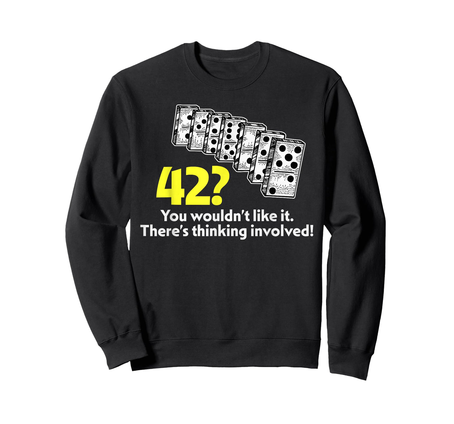 Funny Dominoes Game 42 Forty Two Domino Player T-Shirt