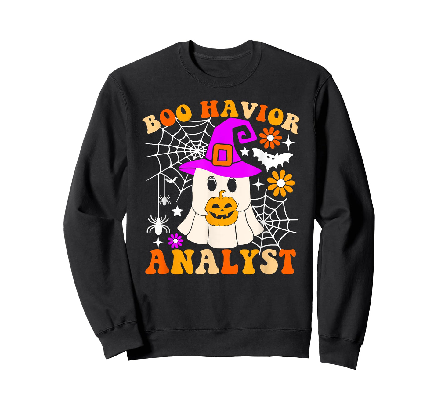 Boo Havior Analyst Funny Ghost Halloween Behavior Therapist T-Shirt