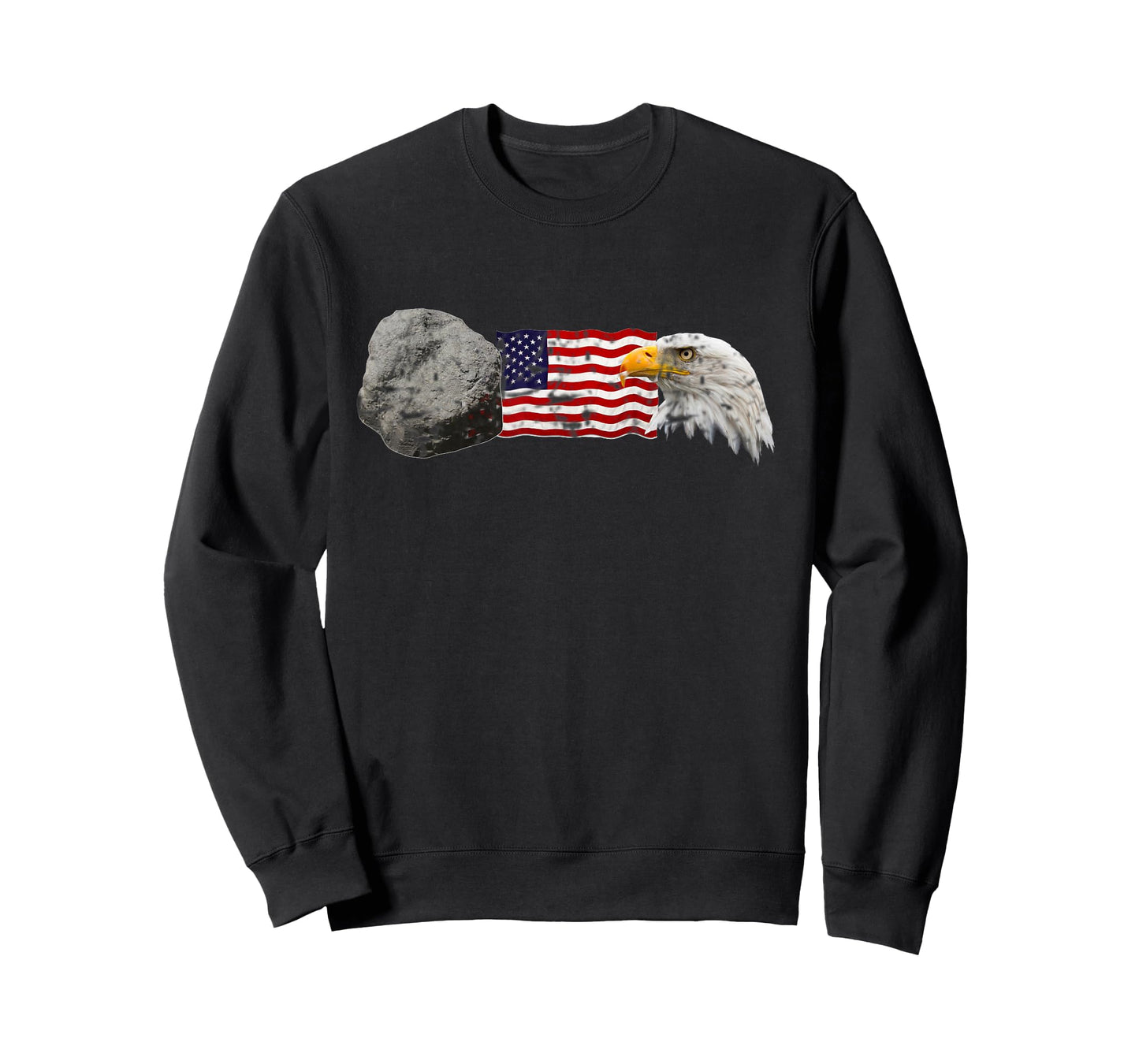 Sevenaces Rock Flag Eagle t-shirt T-Shirt