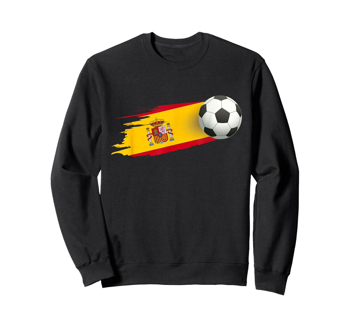 Spain Soccer Ball Spain Flag Jersey - Spanish Football Fan T-Shirt