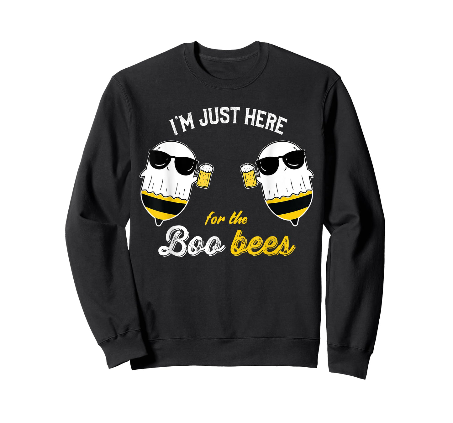 I'm just Here for the Boo Bees Halloween Funny T-Shirt